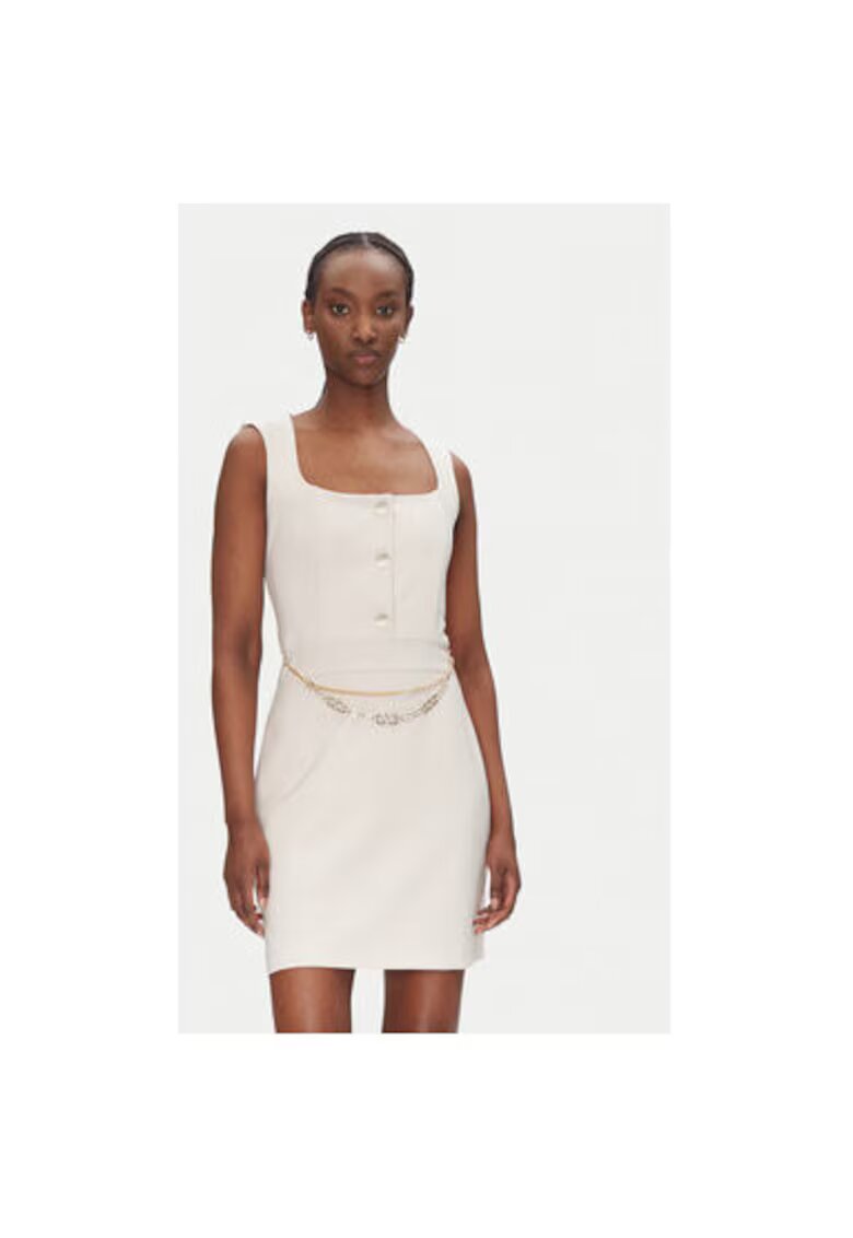 Rinascimento Rochie dama CFC0124908003 - Poliester - Bej - Bej