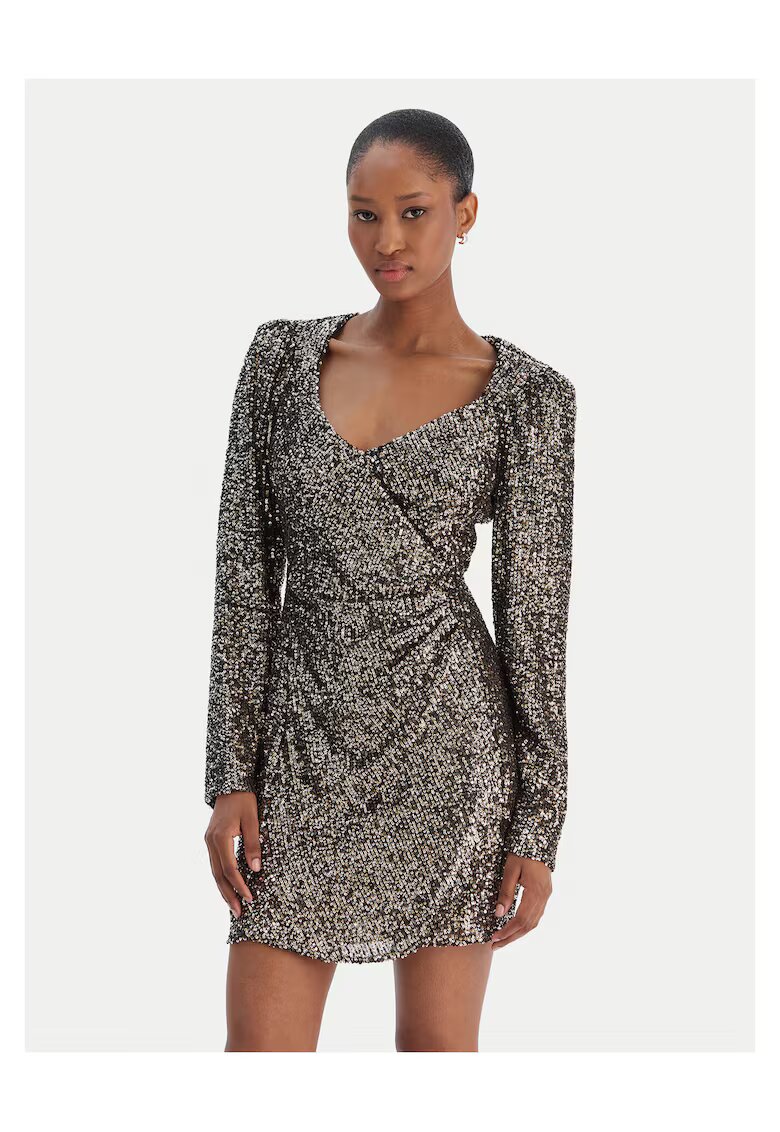 Rinascimento Rochie de cocktail dama argintiu - fabricat din materiale de calitate