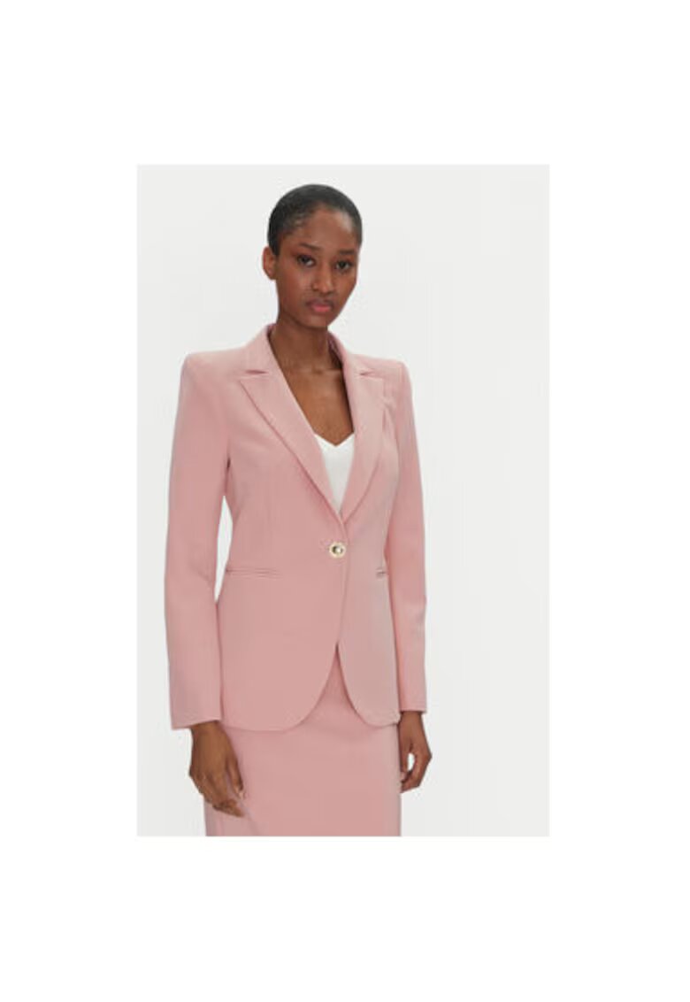 Rinascimento Sacou dama - 305265999 - Poliester - Roz - Roz