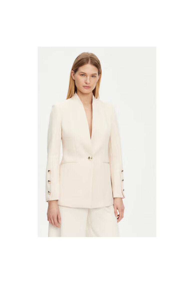 Rinascimento Sacou dama - 305318428 - Poliester - Bej - Bej