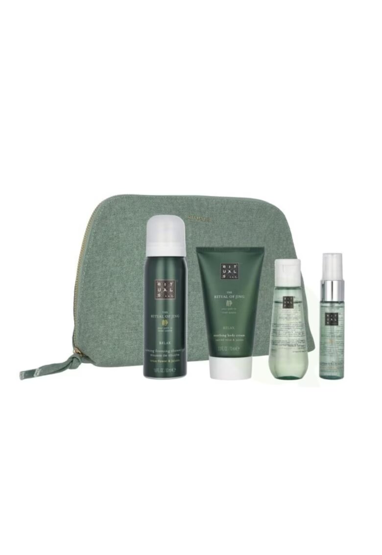 Rituals Set The Ritual of Jing Relax Set – Crema de corp 70 ml - Spuma de dus 50 ml - Ulei uscat 50 ml - Spray Pillow Mist 20 ml