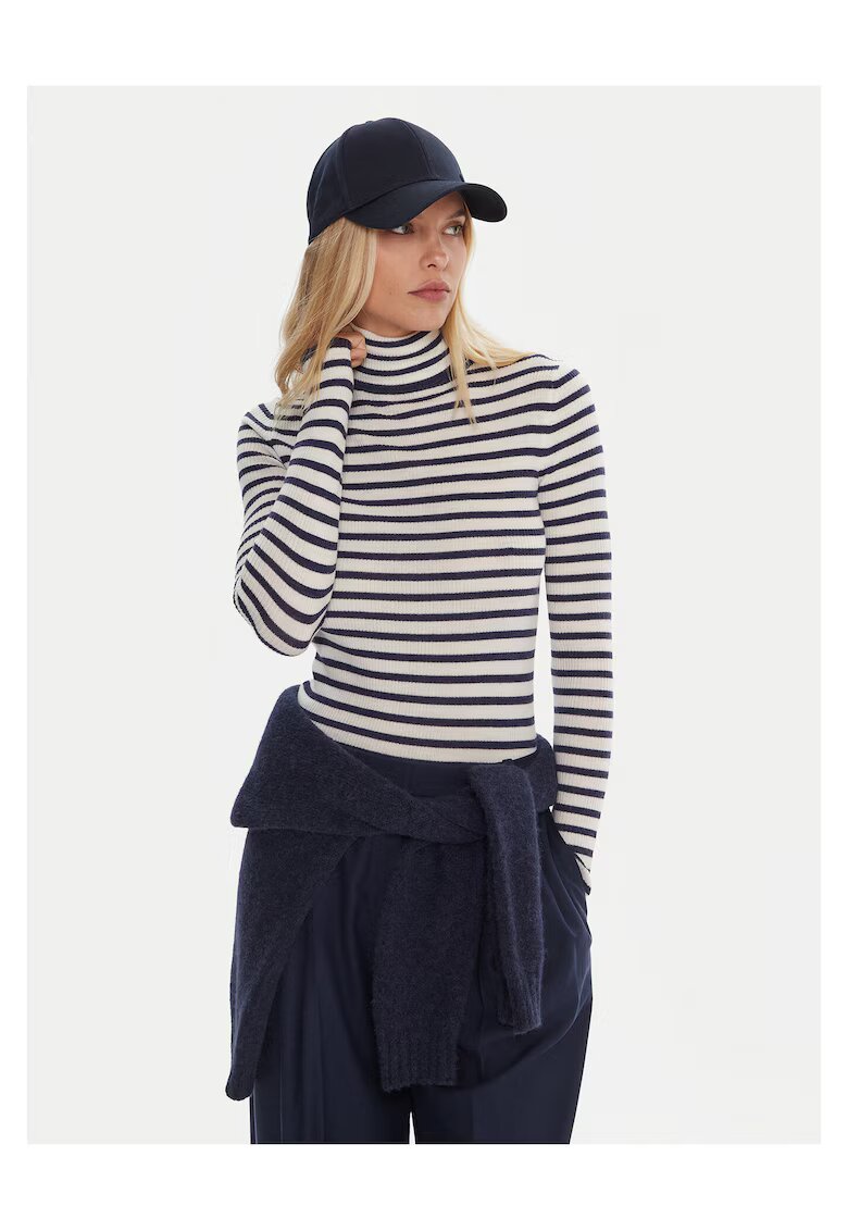 Robe Di Kappa Bluza dama alb/bleumarin
