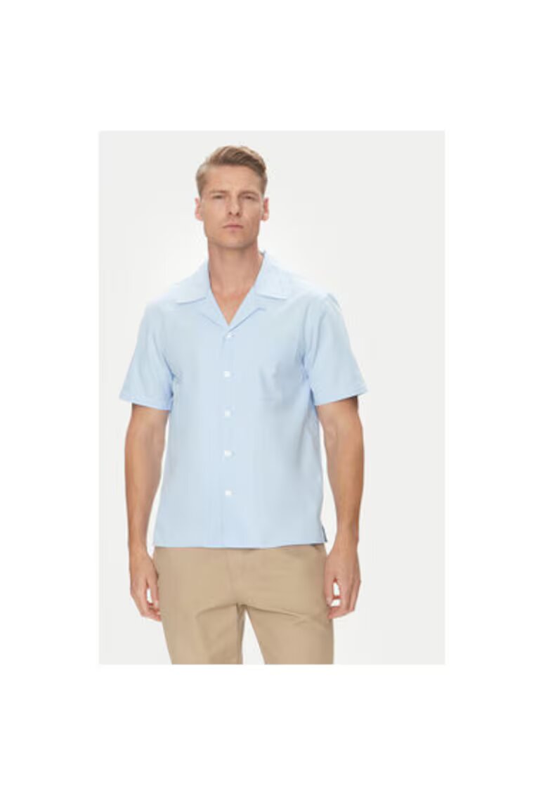 Robe Di Kappa Camasa barbati 631372W - Bumbac - Albastru deschis - Albastru deschis