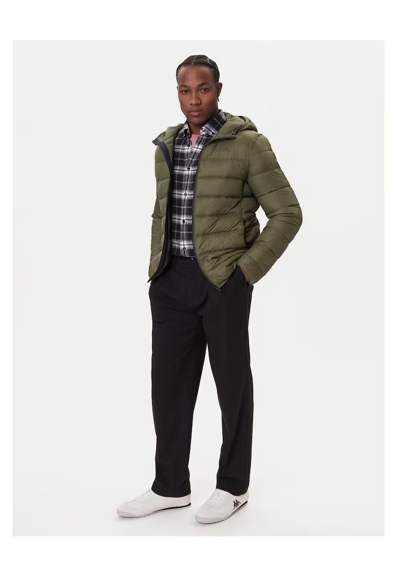 Robe Di Kappa Geaca de tranzitie barbati verde - fabricata din material usor