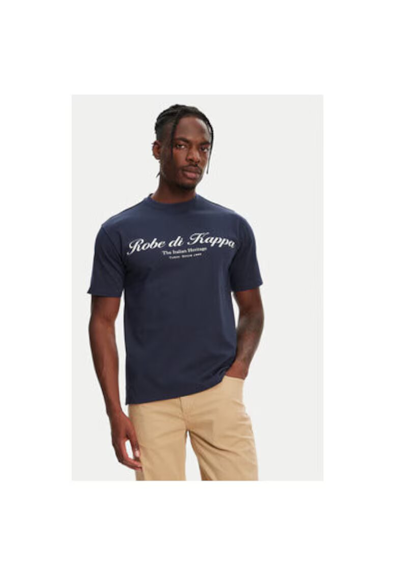 Robe Di Kappa Tricou barbati 61151CW - Bumbac - Bleumarin - Bleumarin