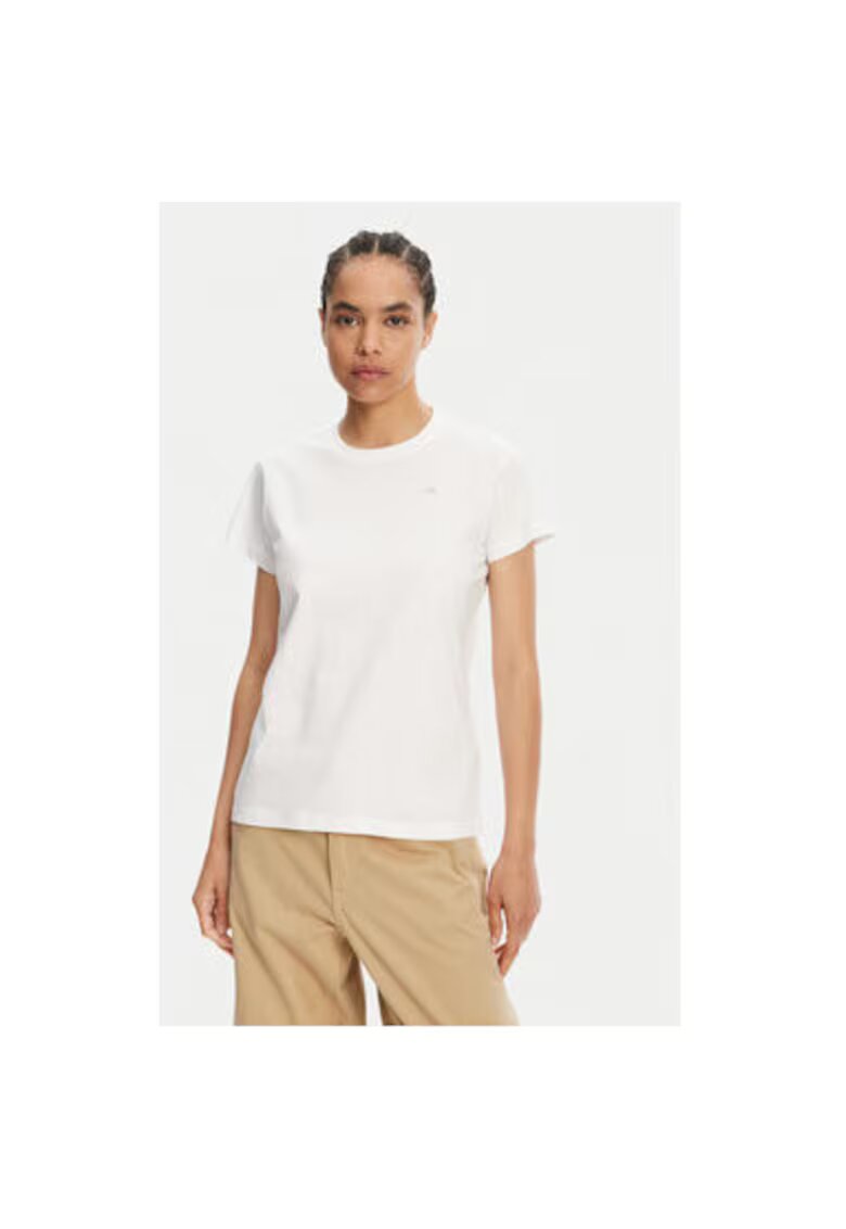 Robe Di Kappa Tricou dama 62115RW - Bumbac - Alb - Alb