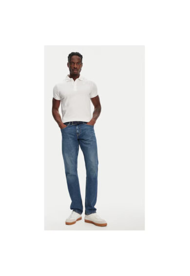 Robe Di Kappa Tricou polo barbati 6006170 - Bumbac - Alb - Alb