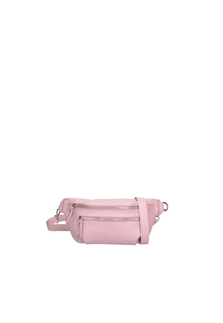 Roberta Rossi Borseta de piele cu etui detasabil - Roz