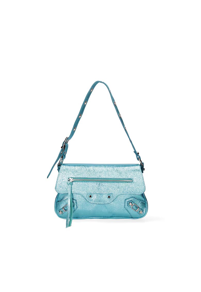 Roberta Rossi Geanta crossbody de piele cu tinte