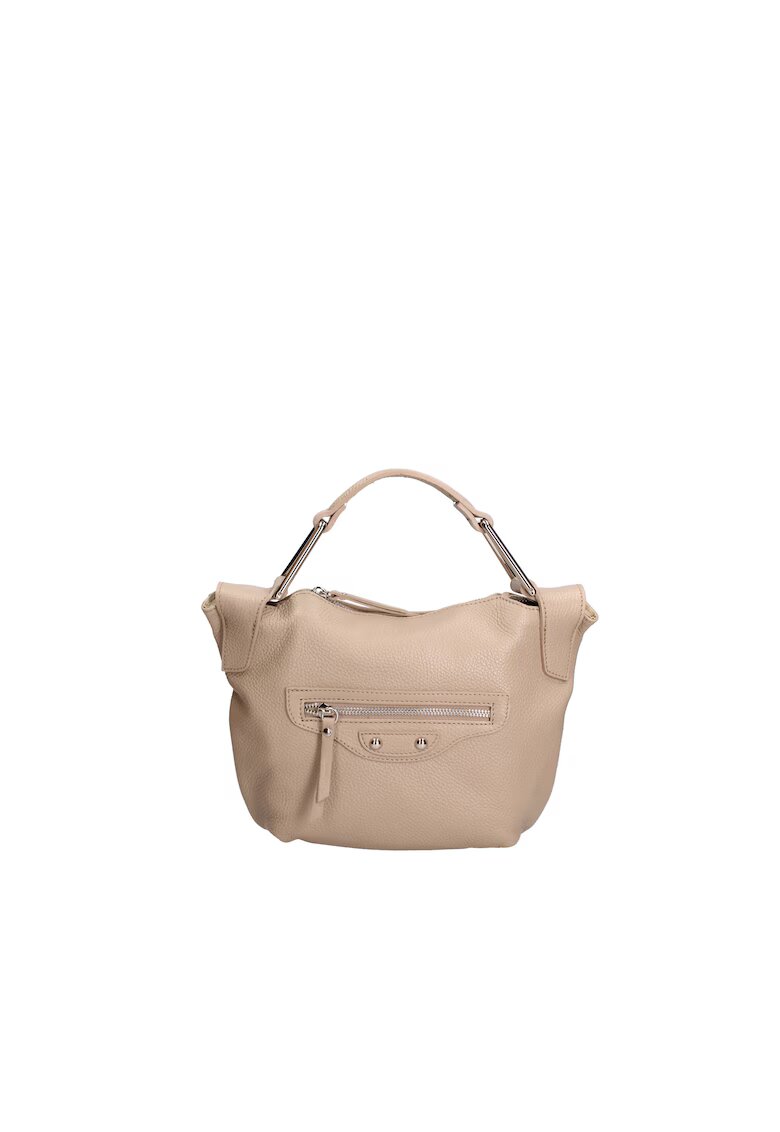 Roberta Rossi Geanta crossbody de piele - Maro taupe