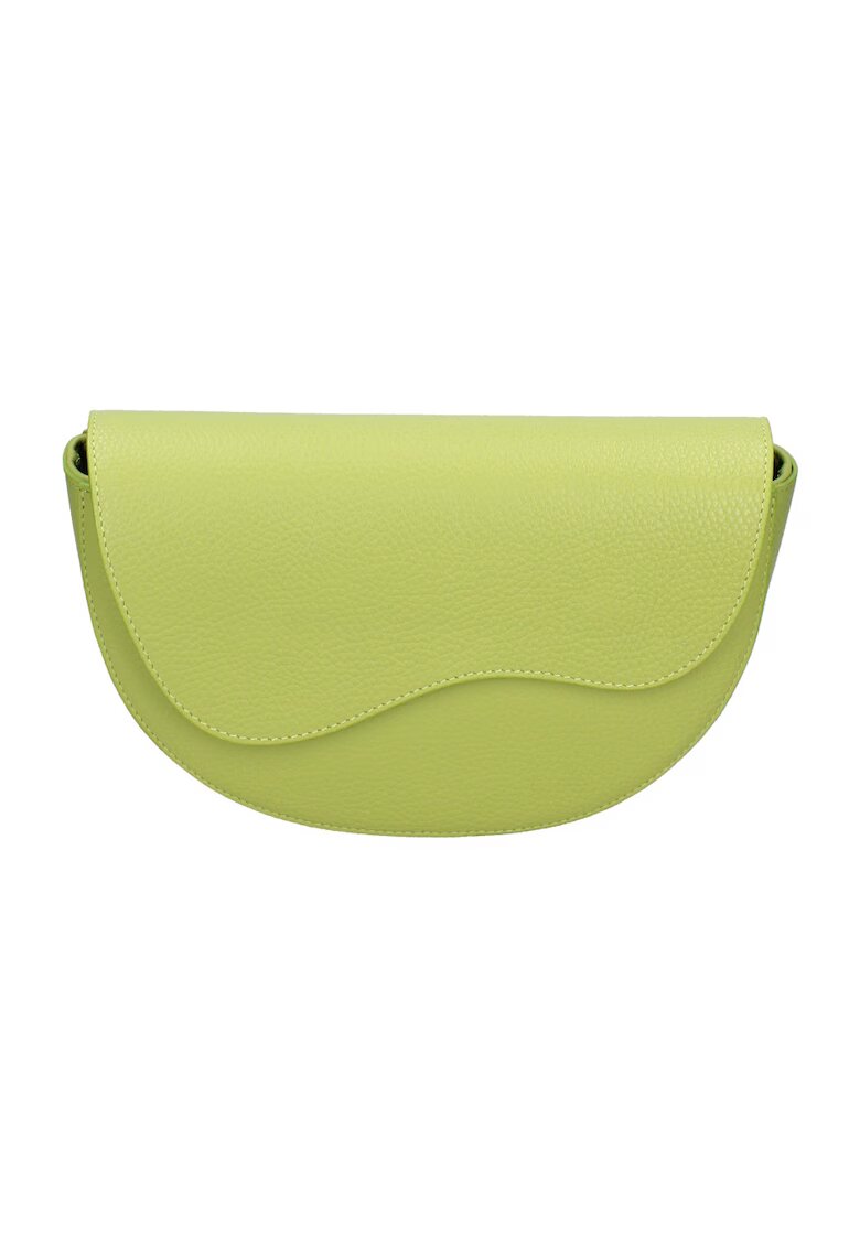 Roberta Rossi Geanta crossbody de piele - Verde