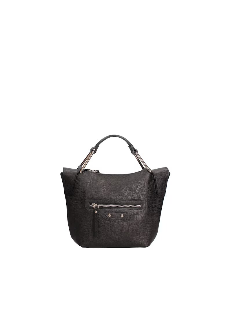 Roberta Rossi Geanta crossbody din piele cu bareta ajustabila - Negru