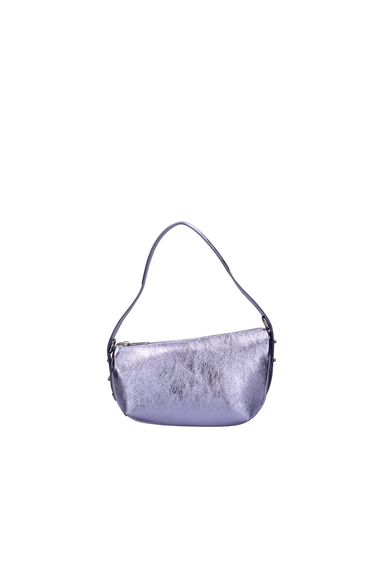 Roberta Rossi Geanta de piele cu barete detasabile - Violet deschis