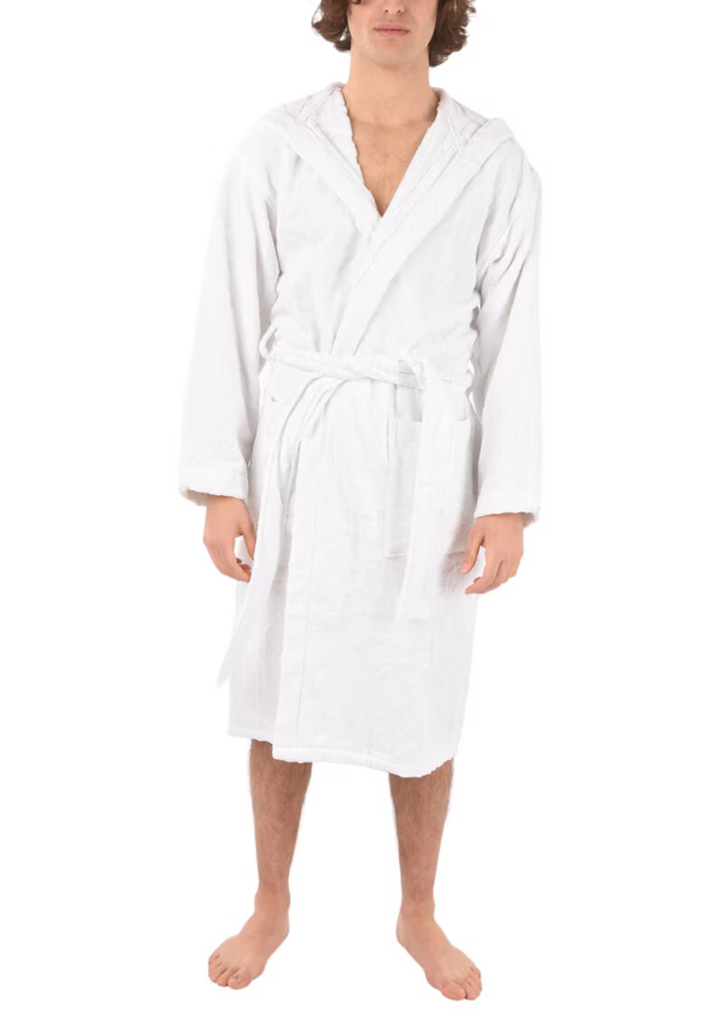 Roberto Cavalli Halat unisex - Bumbac - Alb -