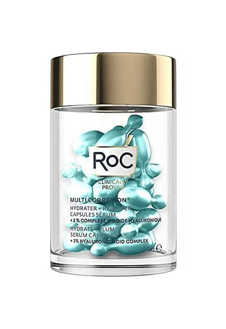 ROC Ser de fata - Efect hidratant - Acid hialuronic - 30 capsule