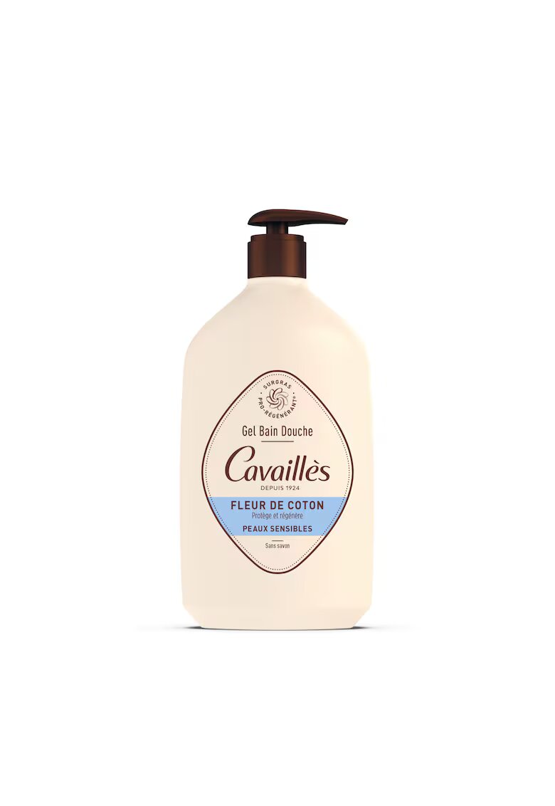 Roge Cavailles Gel de dus dwqfwqd - Floare de bumbac