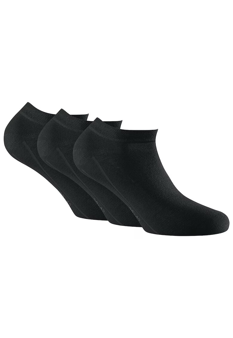 Rohner basic Set de sosete unisex pana la glezna - 3 perechi
