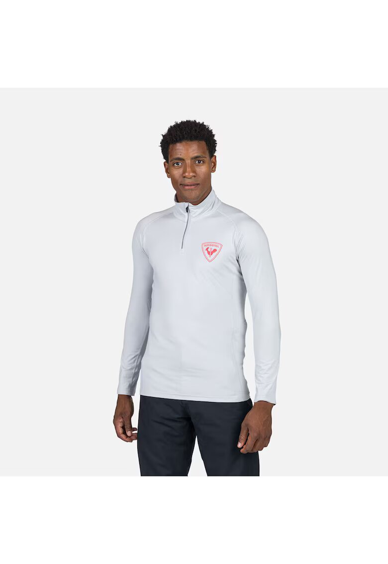 Rossignol Bluza sport New Hero Classique - cu fermoar - pentru barbati - gri - Gri
