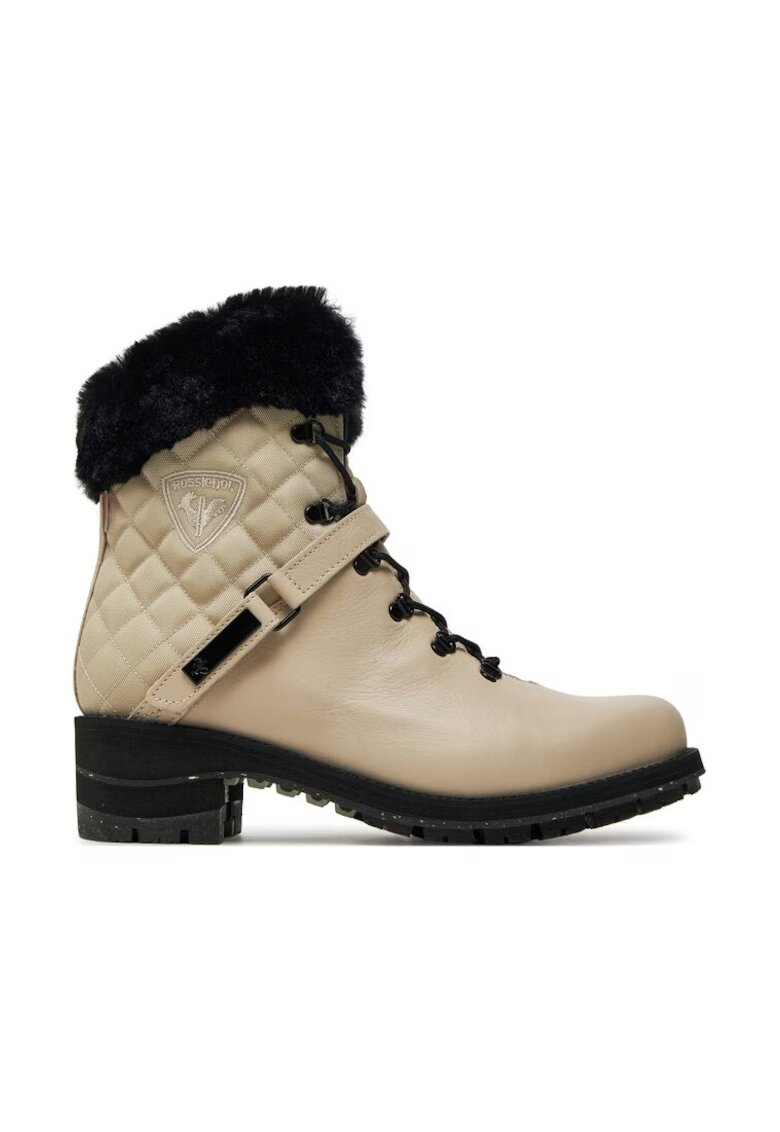 Rossignol Botine dama - 36520 - Piele naturala - Ecru