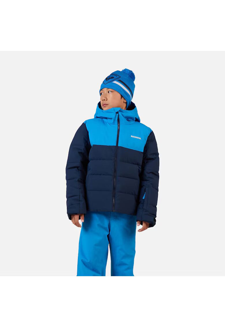 Rossignol Geaca ski BOY SIZ QUILTED JKT - albastru inchis - pentru baieti