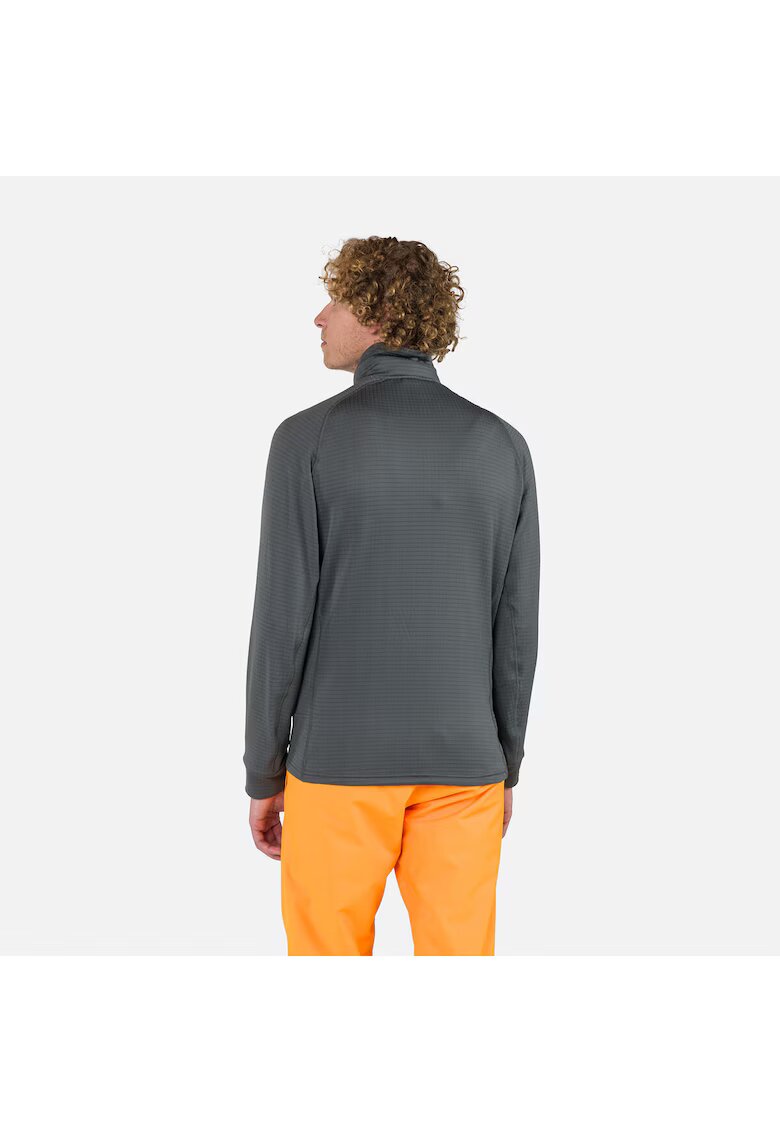 Rossignol Jacheta Blackside fleece - cu fermoar - albastru inchis - pentru barbati - Albastru inchis