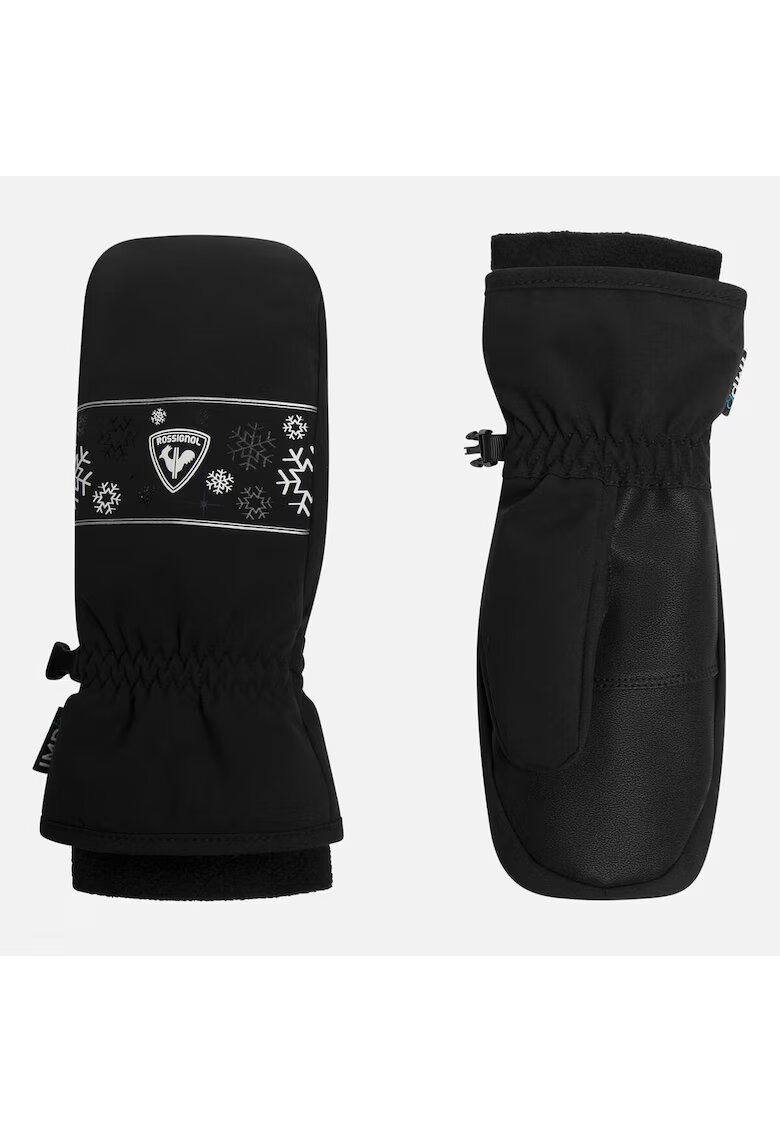 Rossignol Manusi ski JR JANE IMPR M - culoare negru - pentru copii - marime