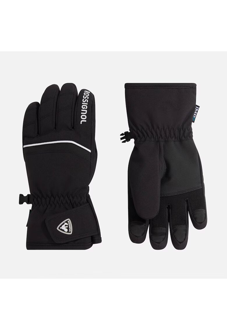 Rossignol Manusi ski JR TECH IMPR G - culoare negru - pentru copii - marime