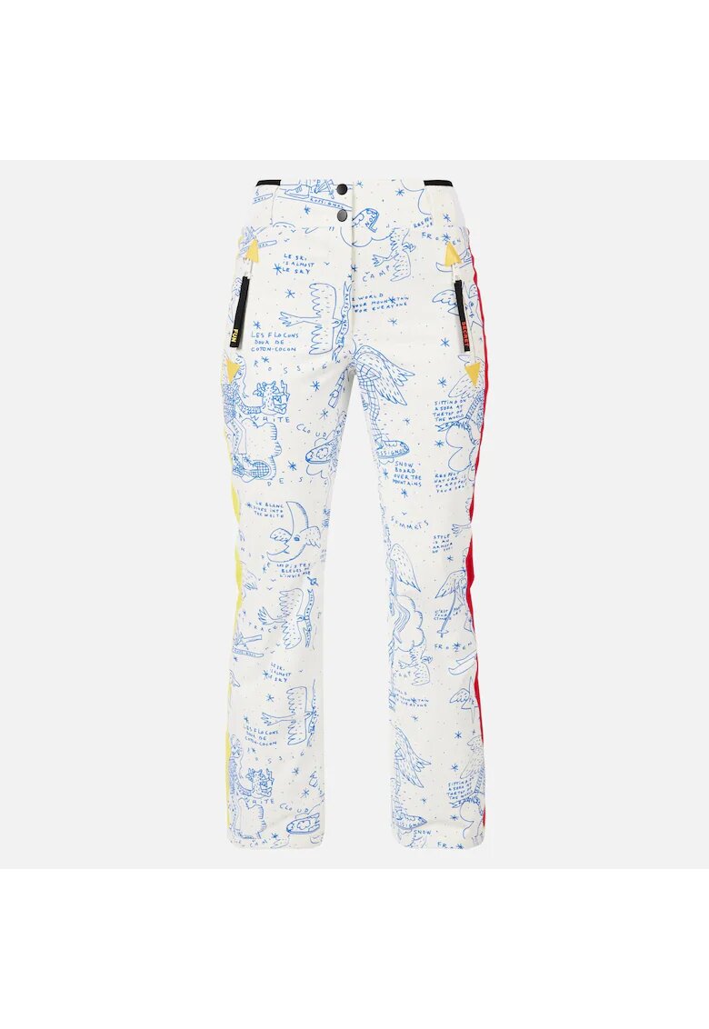 Rossignol Pantaloni ski JCC SUBLIM - culoare alb - pentru dama - Alb