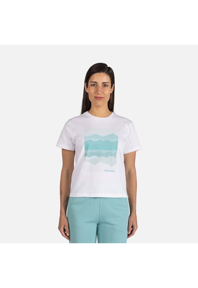 Rossignol Tricou Waterfall Tee - culoare alb - pentru dama - marime