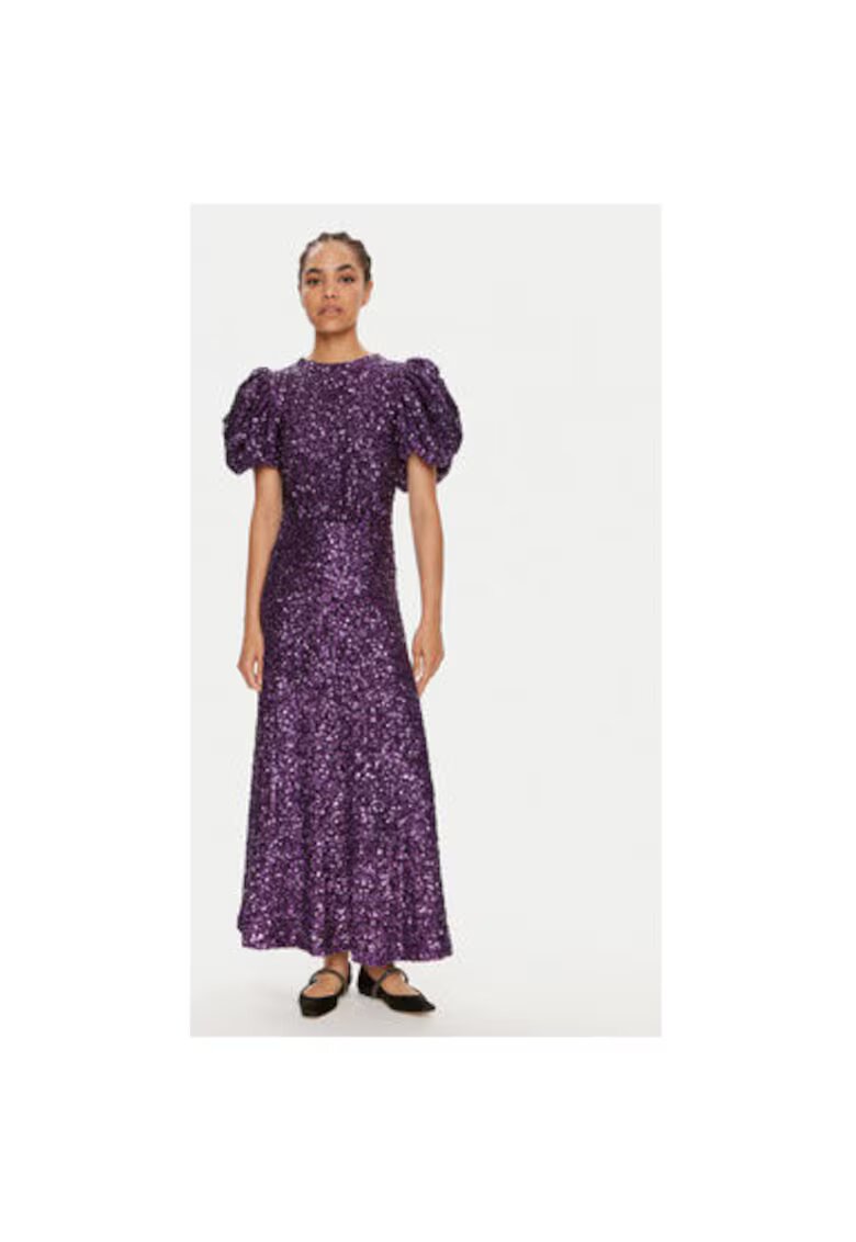 ROTATE Rochie dama - 304251788 - Poliester recliclat - Violet - Violet