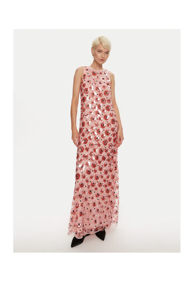 ROTATE Rochie dama - 304472589 - Poliester reciclat - Roz - Roz