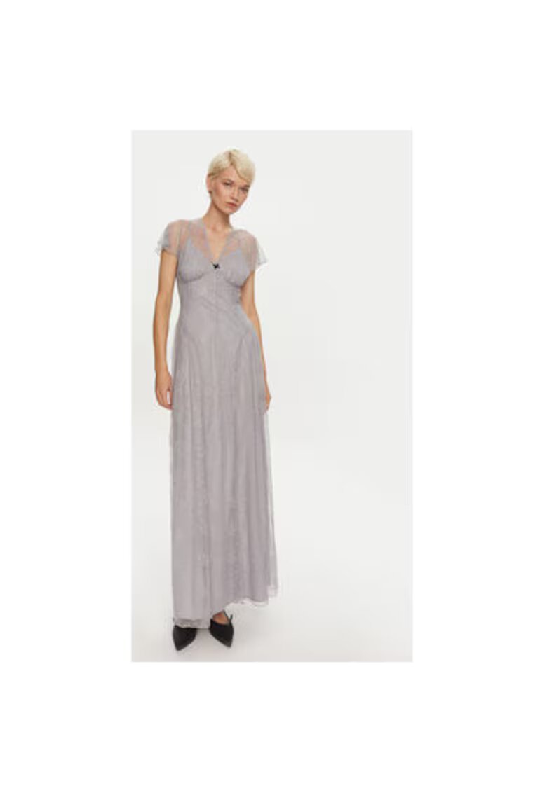 ROTATE Rochie Dama - 304473005 - Poliamida - Gri - Gri