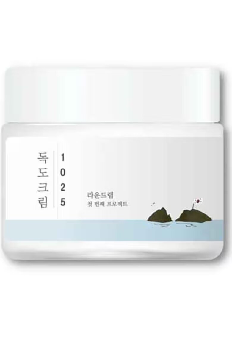 ROUND LAB Crema hidratanta cu 3 tipuri de acid hialuronic si 5 tipuri de ceramide Dokdo 80ml