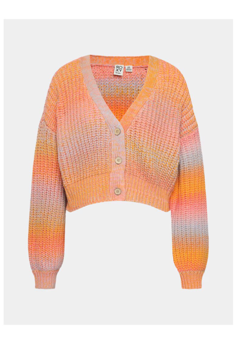 Roxy Cardigan dama - 303013684 - Bumbac - Roz