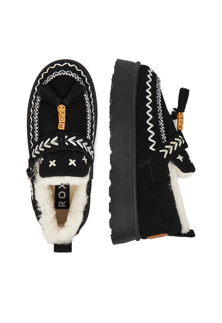 Roxy Ghete copii - negru - tesatura textila - de iarna