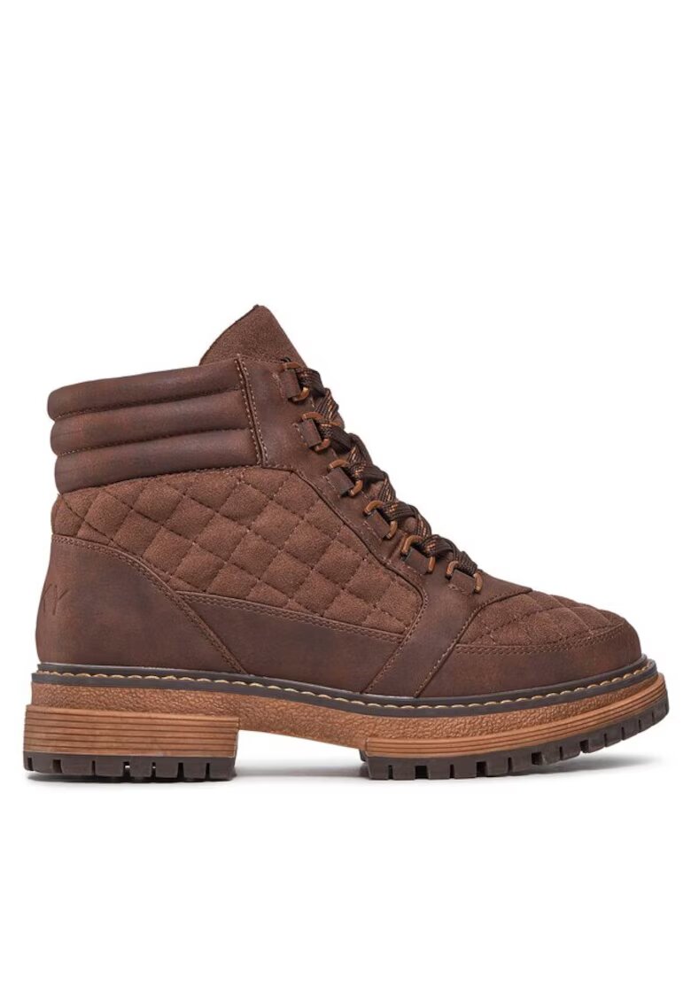 Roxy Ghete dama 303015503 - Piele ecologica/Textil - Maro