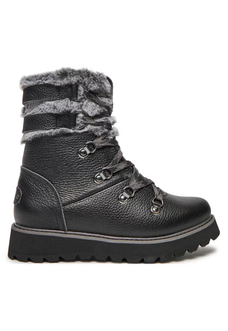 Roxy Ghete dama 303983284 - Piele naturala - Negru - Negru