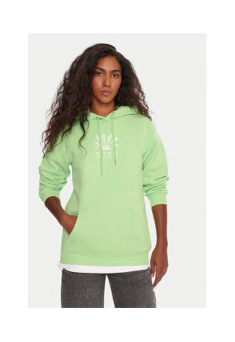 Roxy Hanorac dama - Bumbac/Poliester - Verde