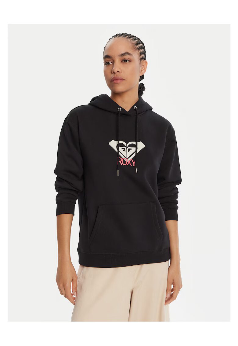 Roxy Hanorac dama negru - logo