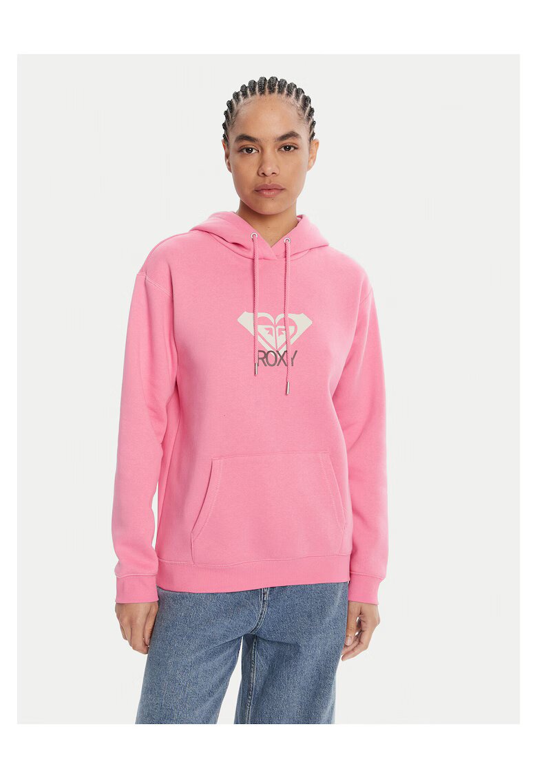 Roxy Hanorac dama roz - textil - cu logo