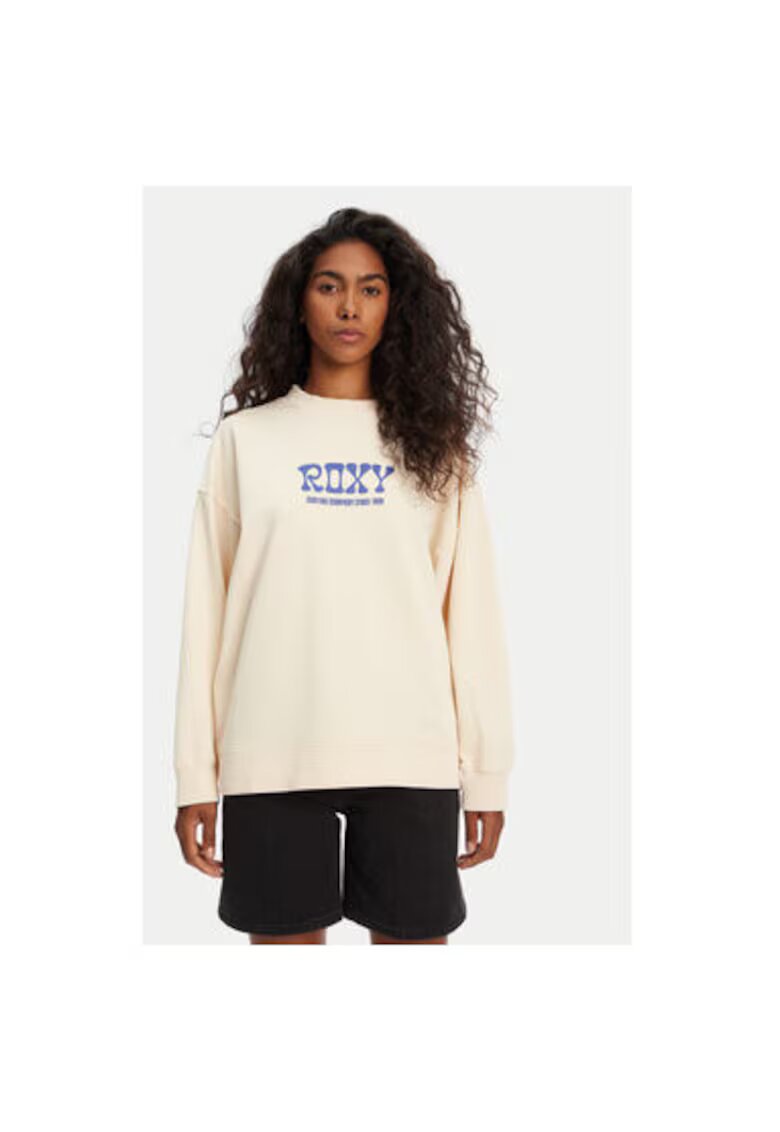 Roxy Hanorc dama ERJFT04941 - Bumbac/Poliester - Bej - Bej