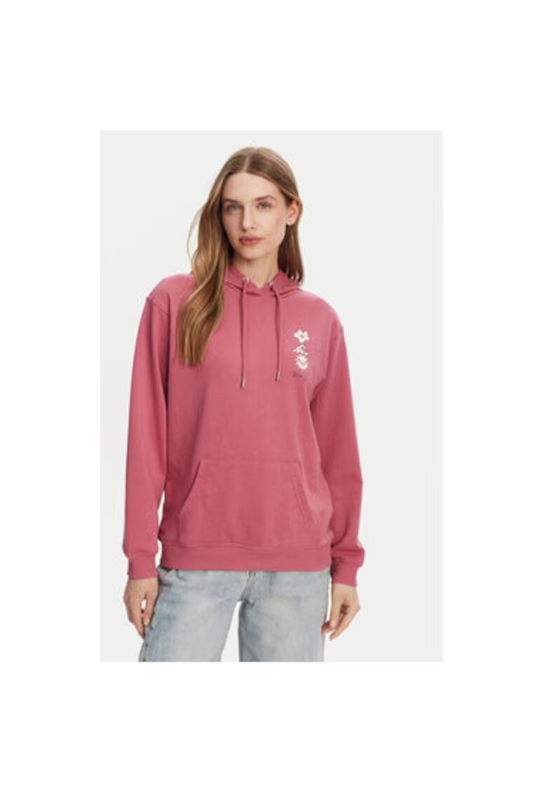 Roxy Hanorc dama ERJFT04952 - Bumbac/Poliester - Roz - Roz