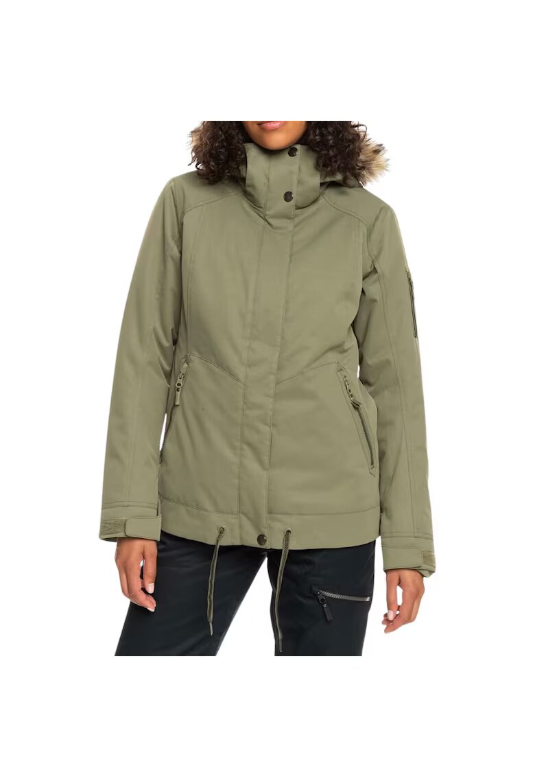Roxy Jacheta de ski dama - Poliester - Kaki