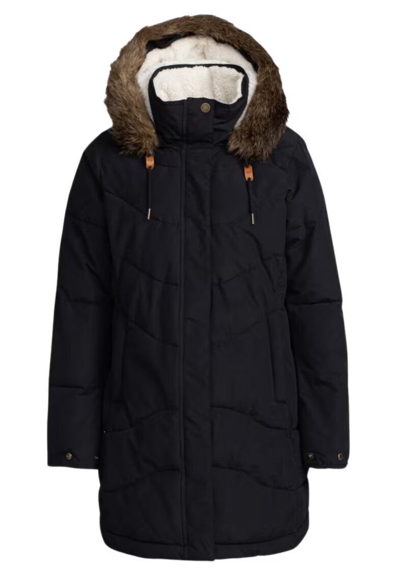 Roxy Jacheta parka dama Ellie - neagra - impermeabila - respirabila - 100% poliester