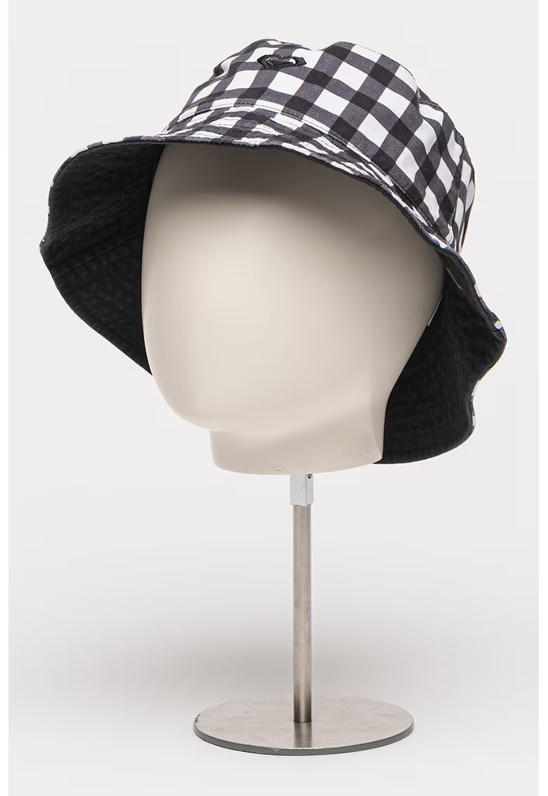 Roxy Palarie reversibila de bumbac Jasmine Paradise - Alb/Negru