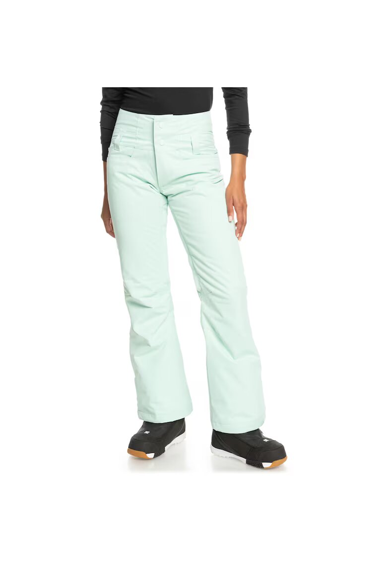 Roxy Pantaloni de schi dama - Poliester - Verde - Verde
