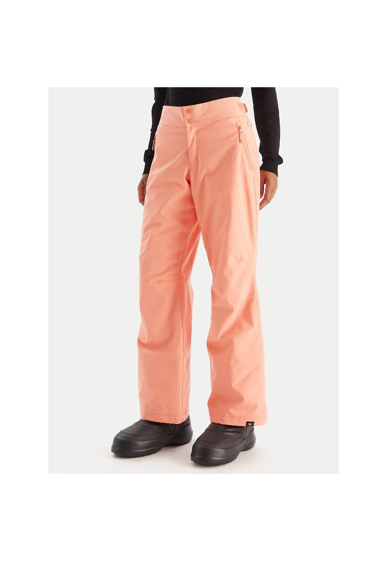 Roxy Pantaloni sport dama culoare corai - schi