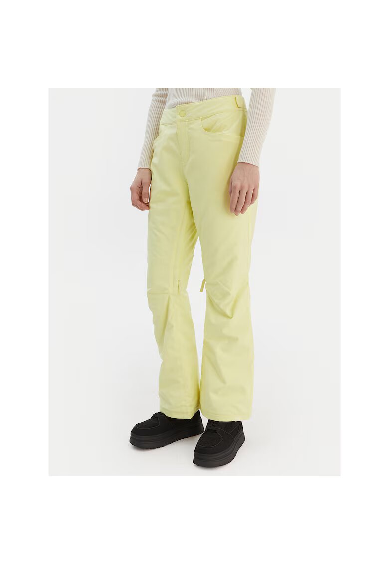 Roxy Pantaloni sport dama galben - snowboard