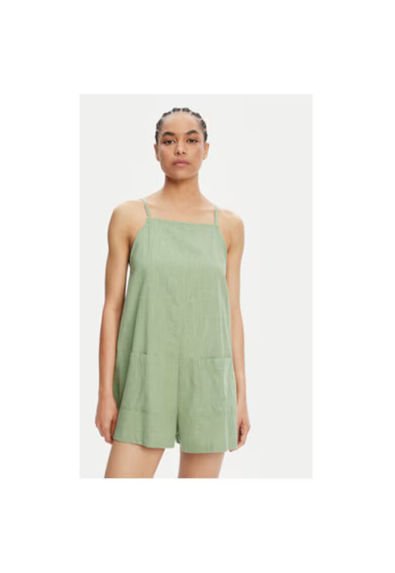 Roxy Salopeta dama ERJWO03014 - Bumbac/Viscoza - Verde - Verde