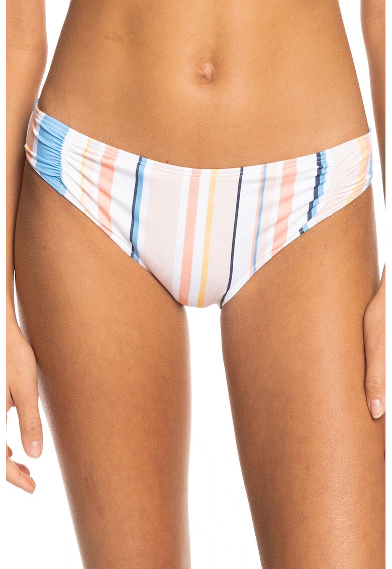 Roxy Slip cu imprimeu Beach Classics - Alb/Piersica/Albastru